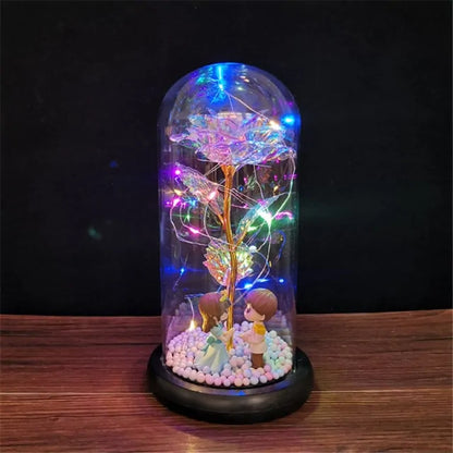 Led Enchanted Galaxy Rose